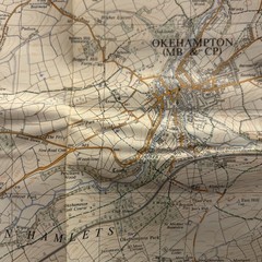 OKEHAMPTON Ordnance Survey Second Series Map SX49/59 1969 Germansweek