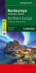 Freytag-Berndt Northern Europe – Scandinavia, Baltic countries (Map) (UK IMPORT)