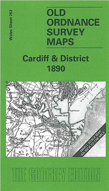 Cardiff & District 1890 One Inch Sheet 263 by John Davies