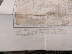 Ordanance Survey Map Rippon Northallerton Second War Revision 1940 Sheet 21