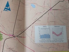 Vintage Folded CMA Wagga Wagga and District Tourist Map NSW, First Edition 1984