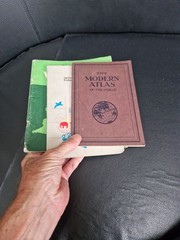 3 Vintage Atlas Booklets – Philips’ Visual Shell Nature Lovers Modern World