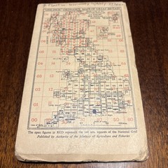 Vintage Ordnance Survey Cloth New Popular Edition Map Newquay & Padstow 1946