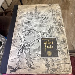 Vintage National Geographic Society Atlas Folio 1958 W/extra Maps