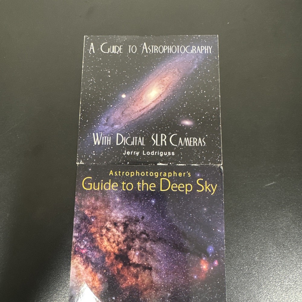 Guide To Astrophotography 2 CD Rom Set Digital SLR 2004 VG/Deep Sky 2014 M