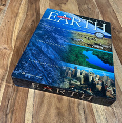 2008 The World Atlas Earth Concise Coffee Table Book Huge 16″ x 12″ x 2″