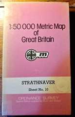 Strathnaver Ordance Survey Sheet no. 10 (special library edition) Scotland map