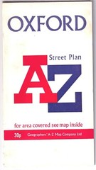 OXFORD A-Z STREET PLAN (4.5 inches to 1 mile)