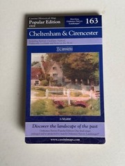Cassini Historical Map, Cheltenham & Cirencester 1919 ( Reprint 2007 ) no: 163