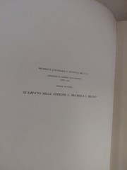 ATLANTE INTERNAZIONALE DEL TOURING CLUB ITLIANO DEL 1929 didicato a mussolini cs