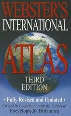 Webster’s International Atlas by Merriam-Webster (English) Paperback Book