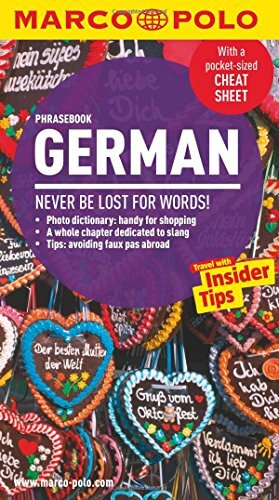 German Marco Polo Phrasebook (Marco Polo Phrasebooks) by Marco Polo Book The