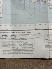 Vintage OS One Inch Map – Pembroke, Sheet 151, 1952, On Cloth – Ordnance