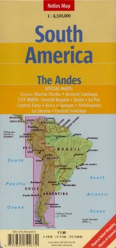 SOUTH AMERICA: THE ANDES (NELLES MAPS) (ENGLISH AND **BRAND NEW**