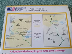 OS Maps Ordnance Survey Outdoor Leisure 38 Ben Nevis & Glen Coe