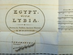 nb. Antique Map Egypt with Lybia Mr D’Anville 1808