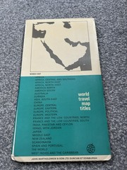 Bartholomew World Travel Map – Middle East – Vintage – Scale 1:4,000,000 – Good