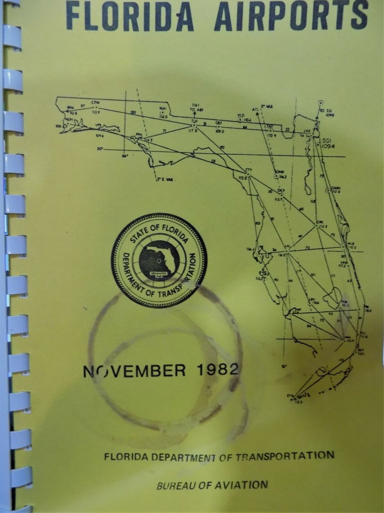 Florida Airport Directory November 1982 Public and Private airport