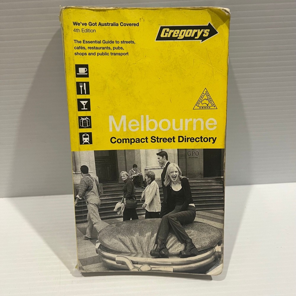 Gregory’s Melbourne Compact Street Directory