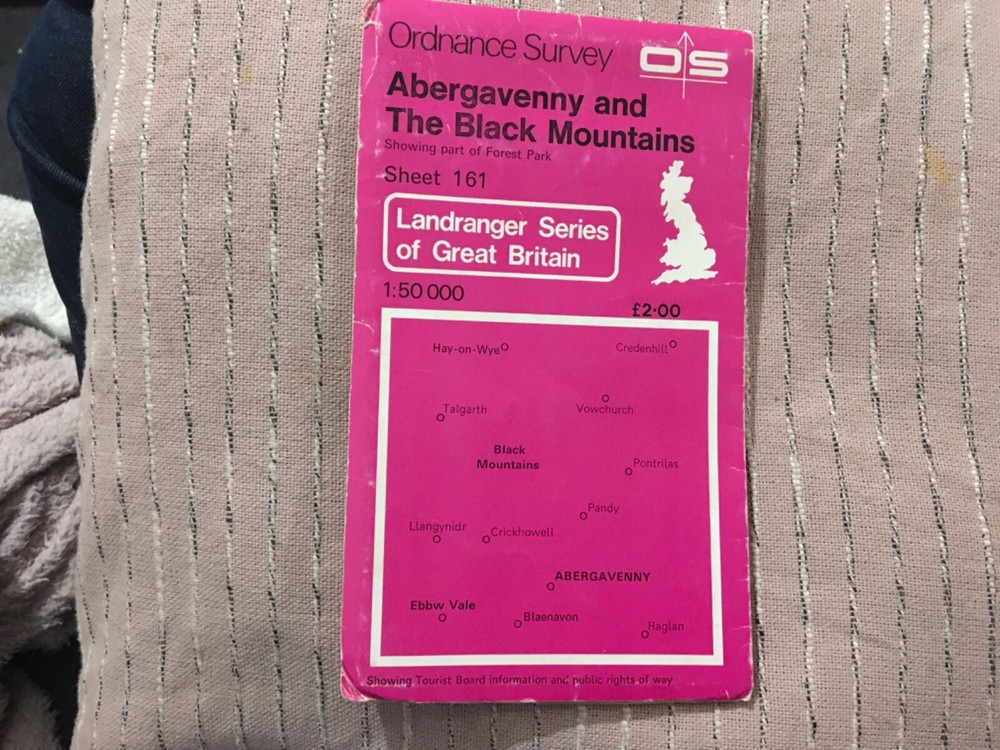 abergavenny and the black mountains sheet 161