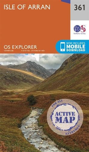 Isle of Arran (Map) OS Explorer Active Map