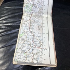 OS ONE INCH RED MAP 🗺️ SHEET 115 PWLLHELI