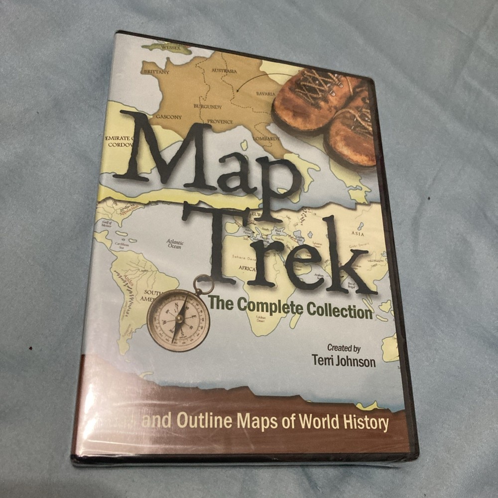 Map Trek The Complete Collection DVD Terri Johnson Brand New Factory Sealed