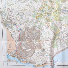 Ordnance Survey Explorer Map 115: Exmouth & Sidmouth (2005).