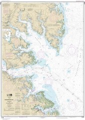 Chesapeake Bay Mobjack Bay and York River Entrance | Waterproof NOAA Chart 12238