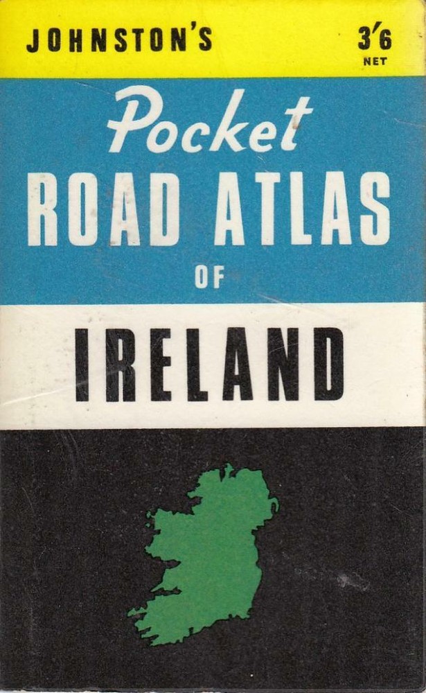 Johnstons Pocket Road Atlas of Ireland – W & A K Johnston – Good – Paperback