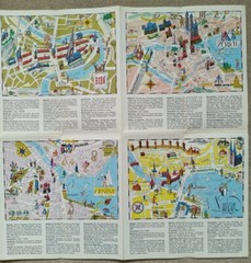 Tourist Maps of Switzerland, Swiss Bank Corporation & Union Bank of Switzerland.