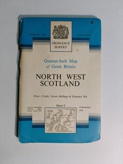 Quarter-Inch Map North West Scotland 1962 Ordnance Survey