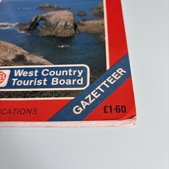 Devon and Cornwall (Official Tourist Map S.) vintage