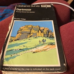 Pre-owned OS Ordnance Survey Tourist Map – Dartmoor – 1975