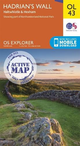 Hadrian’s Wall (Map) OS Explorer Active