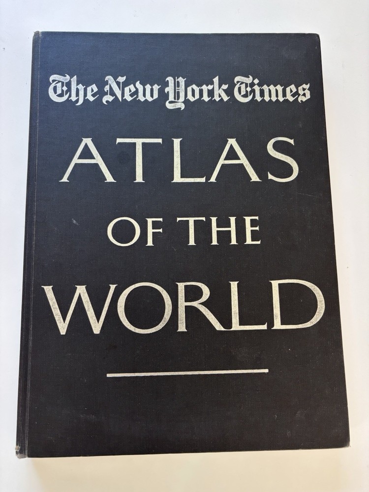 The New York Times Atlas of the World (1977, Quadrangle, Great Britain, HC)