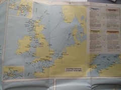 Vintage Michelin Road Map of Great Britain & Ireland – 1:400,000 – undated