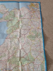 Vintage Esso Wales & South West England Folding Map No 3. 1978
