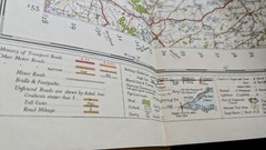 OS Ordnance Survey 1″ New Popular Edition 129 Ludlow