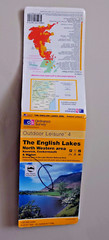 OS Outdoor Leisure Map No: 4 The English Lakes North Western Area 1998
