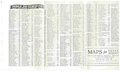 FARNHAM Street plan with index – by Barnett’s circa 1963