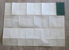 Bacon’s Motoring & Cycling Road Map NORTH IRELAND Colour Cloth Fold Out Dublin