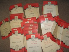 OS Ordnance Survey 1″ Seventh Series Maps – Scotland, 1950s good cond. on paper