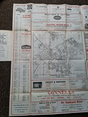 Vintage Dunstable Official Street Plan By G.w.may Ltd