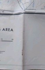 General Map Of Snowy Mountains Area Australia 1968 8th Edition