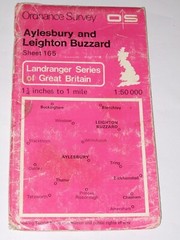 ORDNANCE SURVEY LANDRANGER MAP AYLESBURY & LEIGHTON BUZZARD SHEET 165