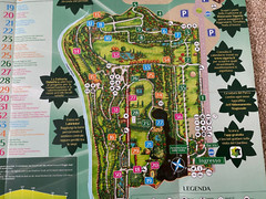Map/Mappa Of Sigurta Veneto Italian/English/German 2019 Parco Giardino