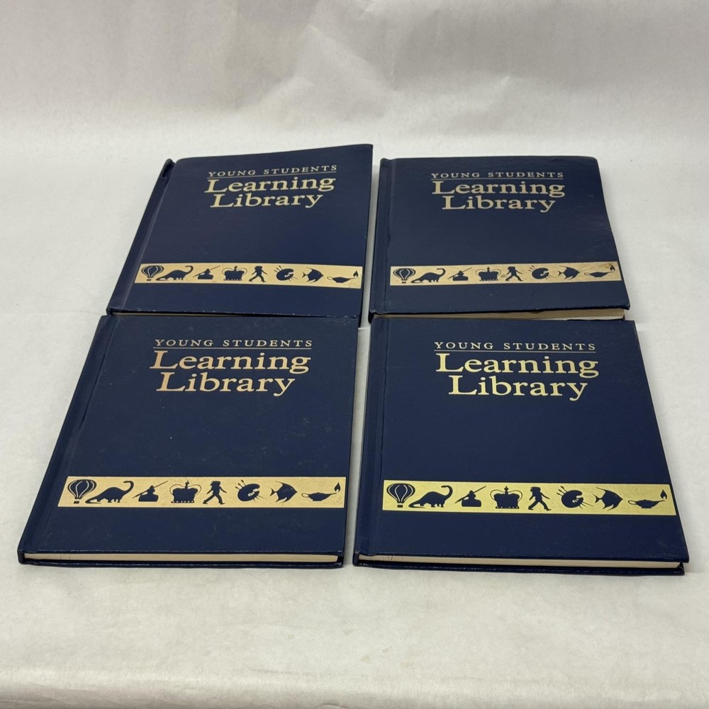 Young Students Learning Library Hardcover World Atlas and Volumes 1, 2 & 3