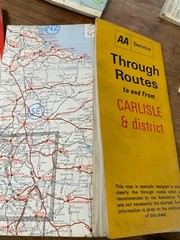 Collection of 6 Vintage Maps / Books – BP, Esso , AA , Elwood