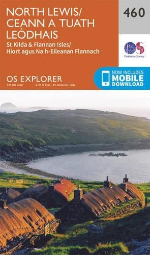 North Lewis/Ceann a Tuath Leodhais (Map) OS Explorer Map